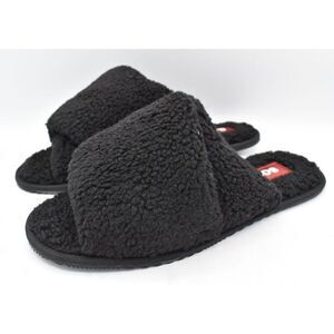 Sorel Womens Size 10 Go Mail Run‎ Black Sea Salt Slip On Slippers Shoes